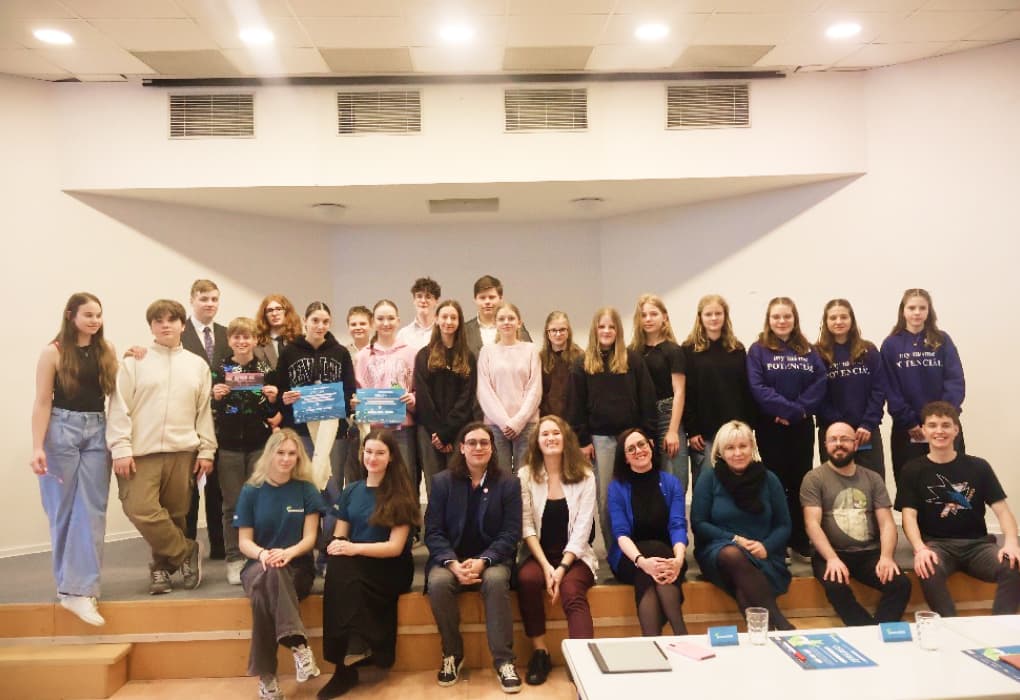 Studenti na soutěži